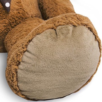 XL Kuschel Riesen Teddybär groß in Braun Kuscheltier Stofftier Plüschbär Teddy
