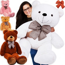 KIDIZ® XXL Teddybär Riesig 175cm dunkelbraun