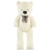 Riesen Teddybär XXL Kuschelbär 120 cm groß Plüschbär Original Feluna Weiß