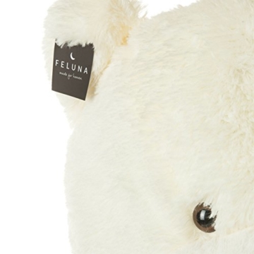 Riesen Teddybär XXL Kuschelbär 120 cm groß Plüschbär Original Feluna Weiß