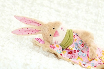 sigikid, Mädchen, Schnuffeltuch Hase, Bungee Bunny, Rosa/Bunt, 48933 - 3