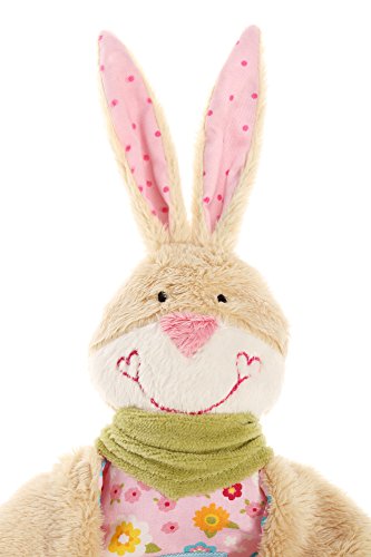 sigikid, Mädchen, Schnuffeltuch Hase, Bungee Bunny, Rosa/Bunt, 48933 - 5