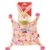 sigikid, Mädchen, Schnuffeltuch Hase, Bungee Bunny, Rosa/Bunt, 48933 - 7