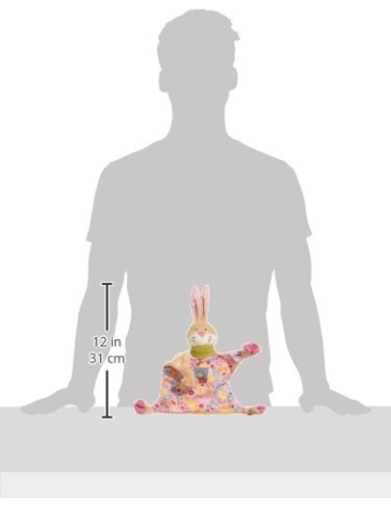 sigikid, Mädchen, Schnuffeltuch Hase, Bungee Bunny, Rosa/Bunt, 48933 - 8