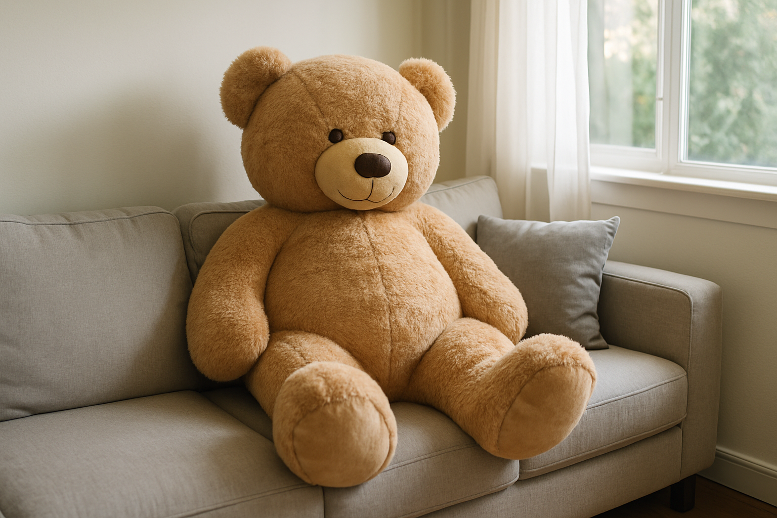 Riesen-Teddybaeren im Test