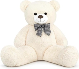 SNOWOLF XXL Teddybär 120cm Riesen Weiches Spielzeug groß Stofftier Plü