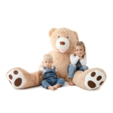 MKS Riesen Teddybär XXL Kuschelbär 160 cm groß Plüschbär